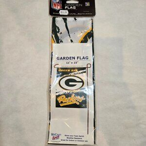 Green Bay Packers NFL Football 11" X 15" Garden Banner Flag NIP NEW Wincraft